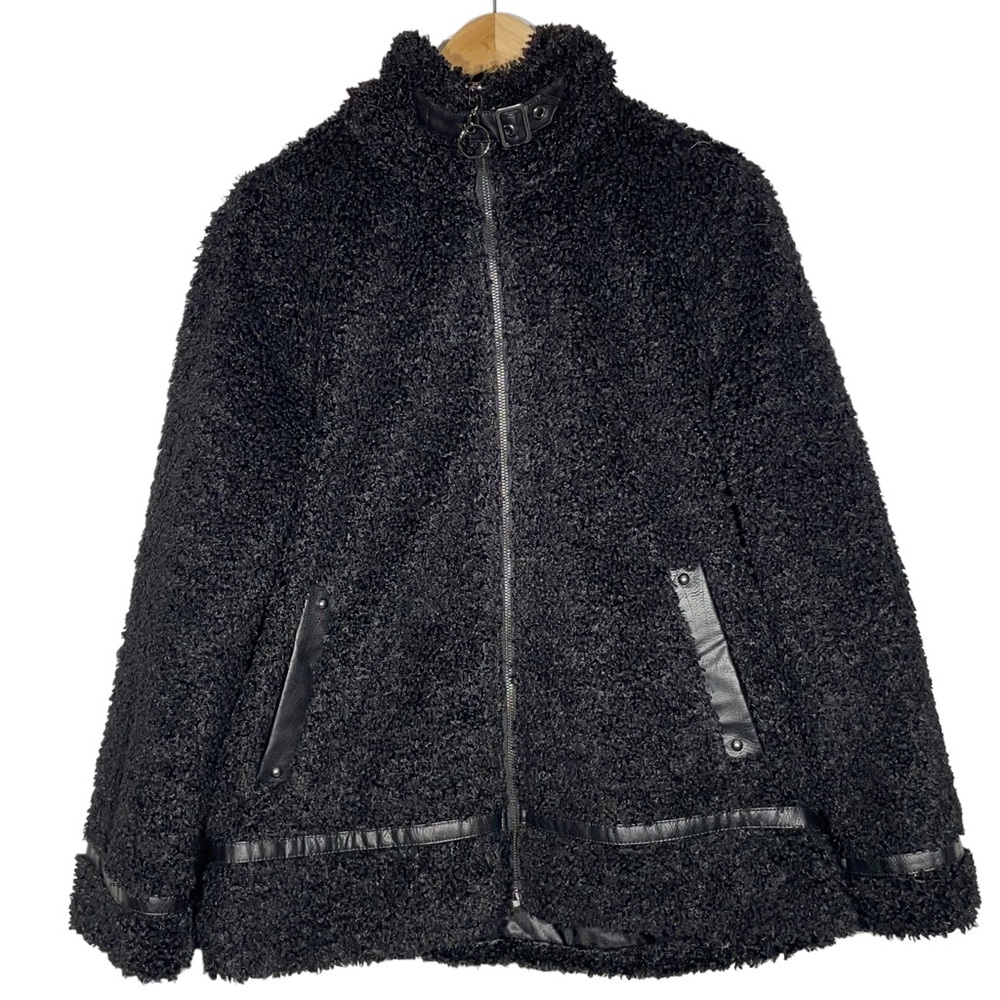 Madden girl jacket NWOT excellent condition womens large black winter jacket